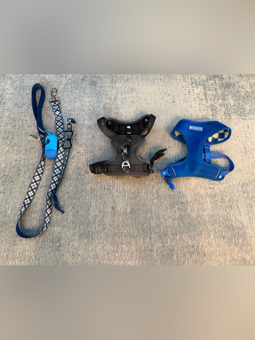 Dog Harnesses, Leash and Collar Bundle